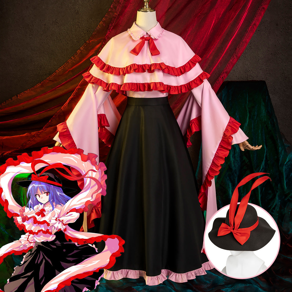 Touhou Project Nagae Iku Cosplay Costume - Tophatter Daily Deals