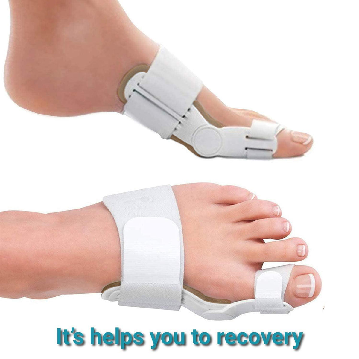 Bunion Corrector Toe Straightener Set - Toe Bunion Corrector Straightener Support Strap Orthopedic Uk Seller Health & Beauty - Tophatter Daily Deals