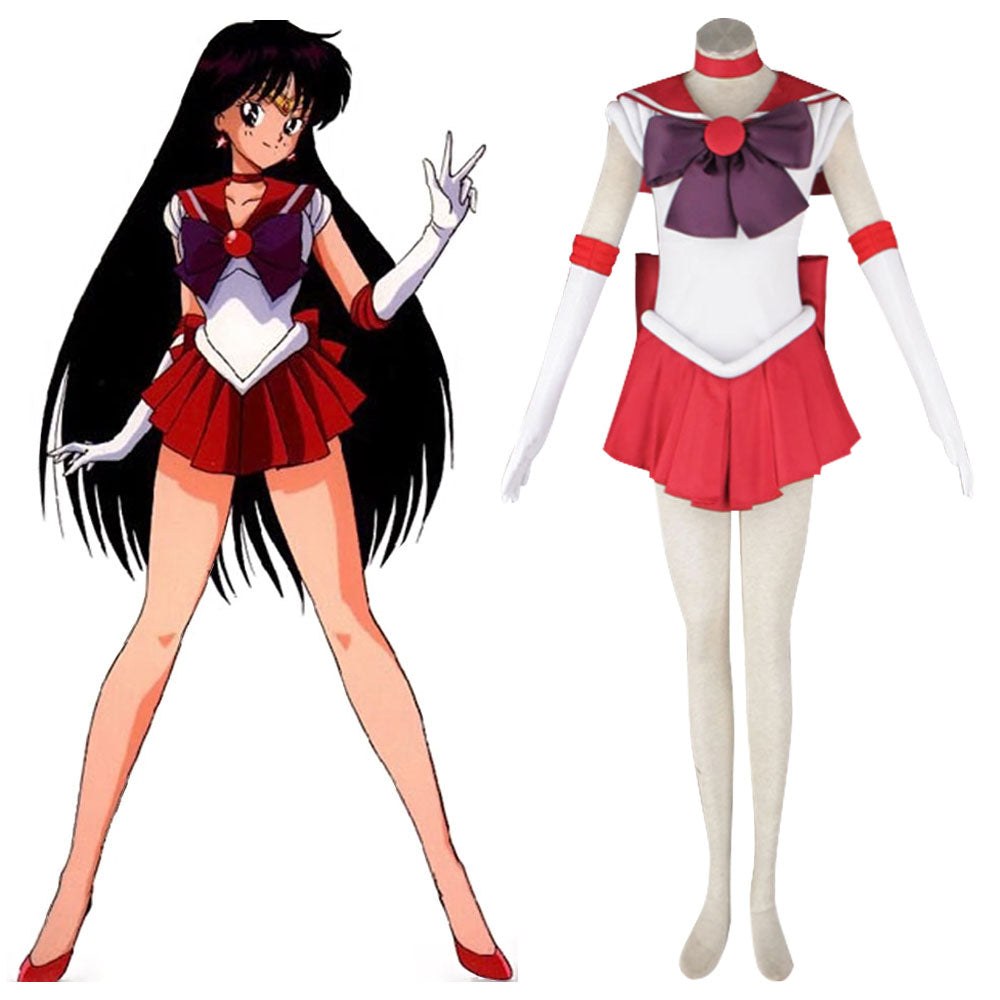 Sailor moon Rei Hino Sailor Mars Cosplay Costume Costume - Tophatter Daily Deals