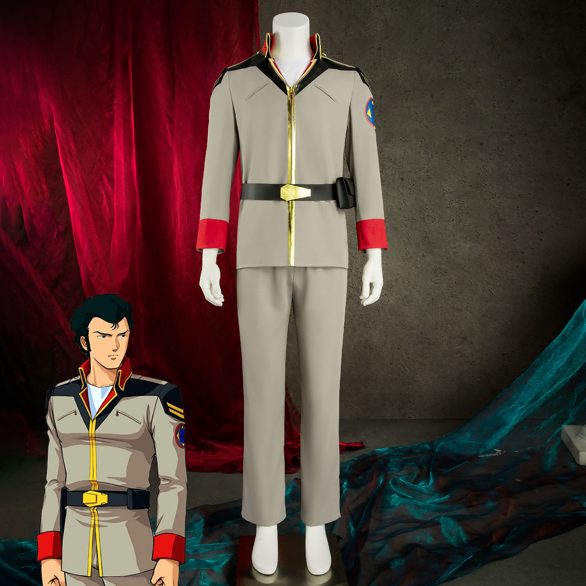 Mobile Suit Gundam: Char's Counterattack Bright Noa Cosplay Costume Costume - Tophatter Daily Deals