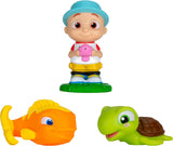 CoComelon 3-Pack Bath Squirter Toys - Fun and Colorful Water Play for Toddlers JJ, Fish, Turtle Toys & Games - Tophatter Daily Deals