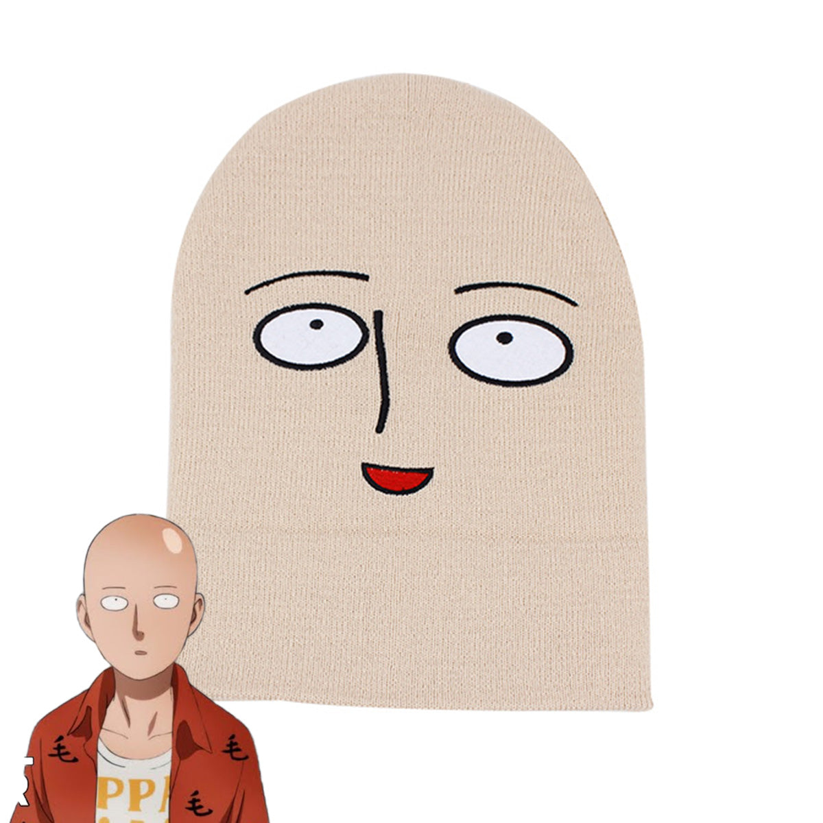 One Punch Man Season 2 Saitama Mask Cosplay Accessory Prop Prop - Tophatter Daily Deals