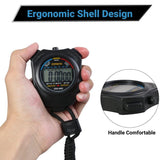 Sports and Referee Digital Stop Watch Timer - Digital Sport Stopwatch Timer, for Football, Basketball, Running, Swimming, Fitness Sports - Tophatter Daily Deals