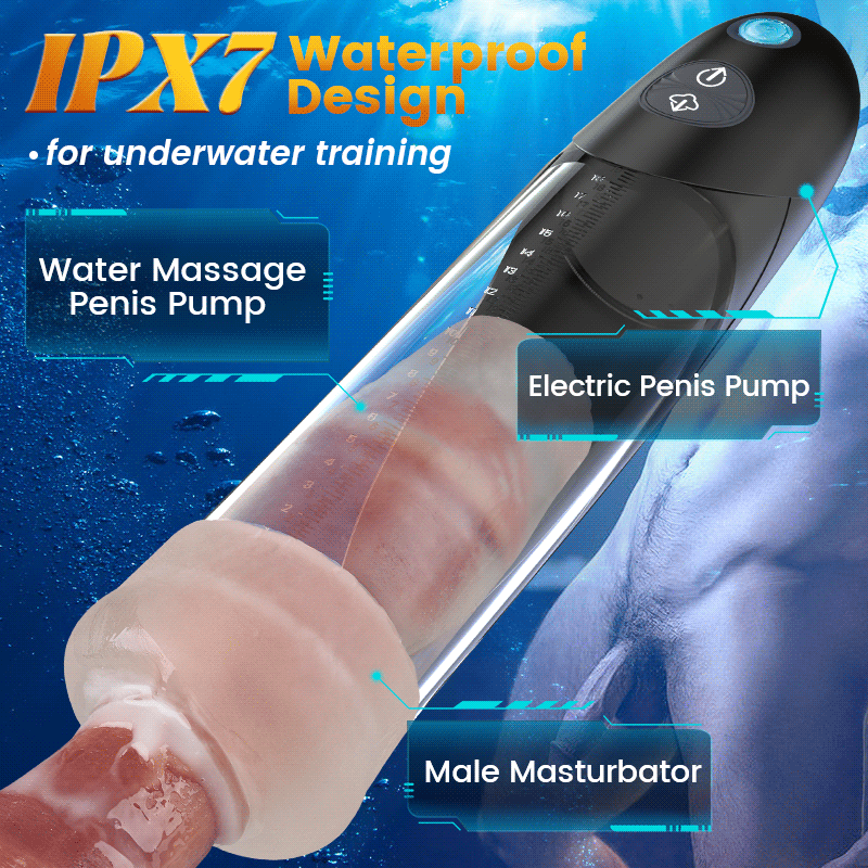 【Hot】WaterSamurai - Vacuum Suction Penis Pump Penis Pumps - Tophatter Daily Deals