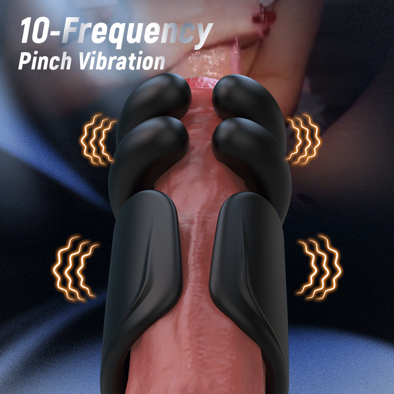 Acmejoy - Evans 10 Pinch Beating Finger Vibrations Penis Vibrator Male Glans Trainer Penis Vibrators - Tophatter Daily Deals
