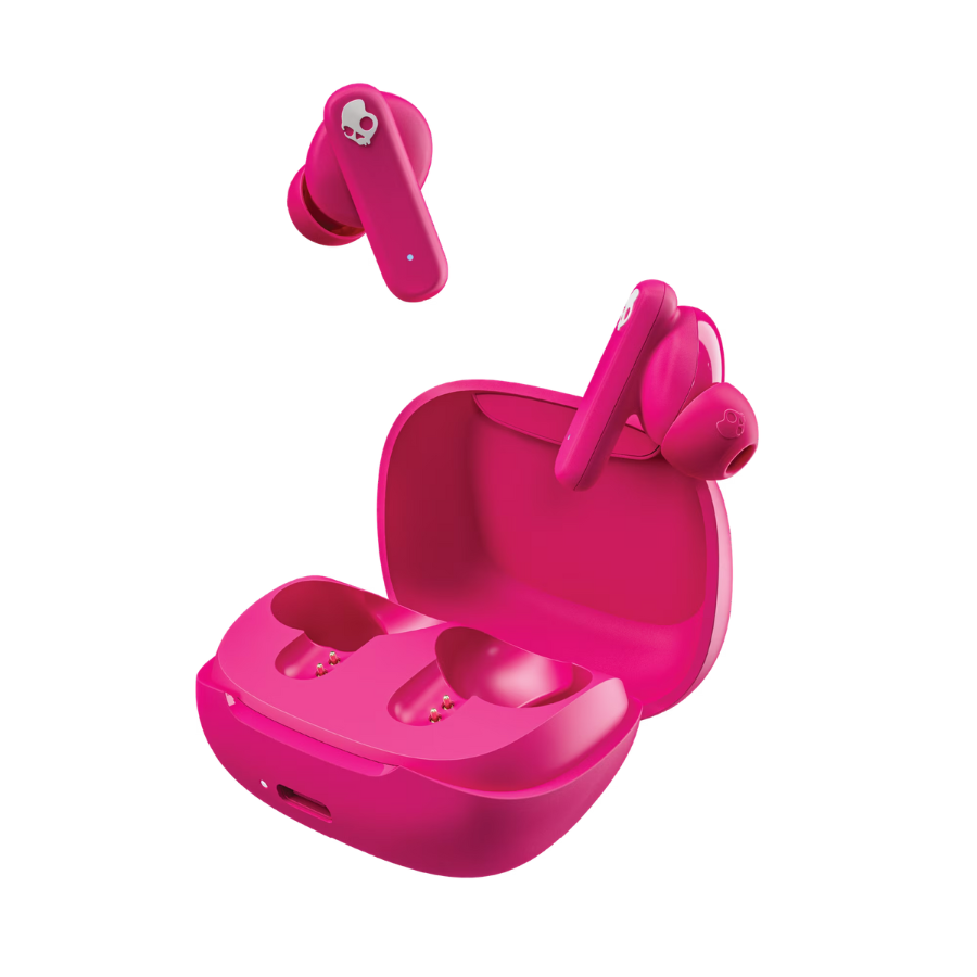 Skullcandy Smokin' Buds XT True Wireless in-Ear Earbuds (NEW) Pink In-Ear Headphones - Tophatter Daily Deals