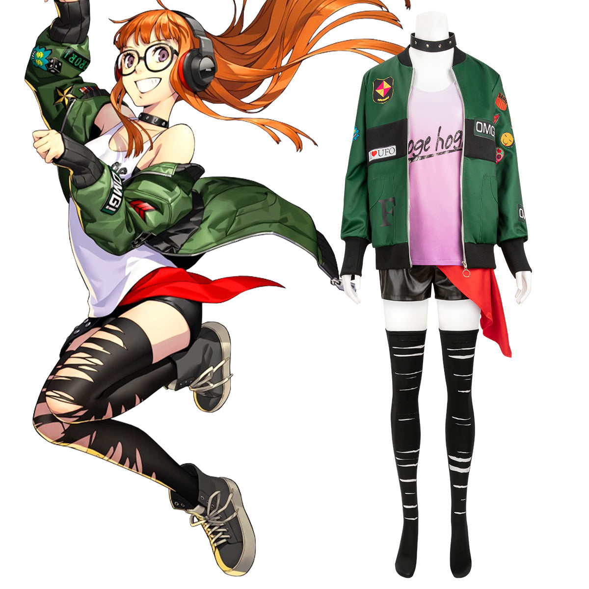 Persona 5: Dancing Star Night Futaba Sakura New Edition Cosplay Costume Costume - Tophatter Daily Deals