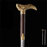 Ebony Dragon Head Cane Sword - Tophatter Daily Deals