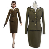 MAV Captain America Peggy Carter Cosplay Costume - Tophatter Daily Deals