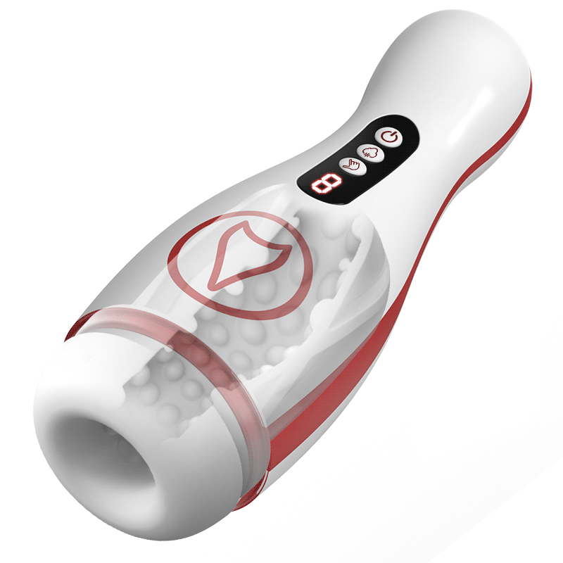 Valeria - 7 Suction Vibrations Voice Moans Masturbator Immersive Interaction Stroker - Tophatter Daily Deals