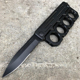 Knuckle style Tactical spring Assisted Open Folding Pocket Knife - Tophatter Daily Deals