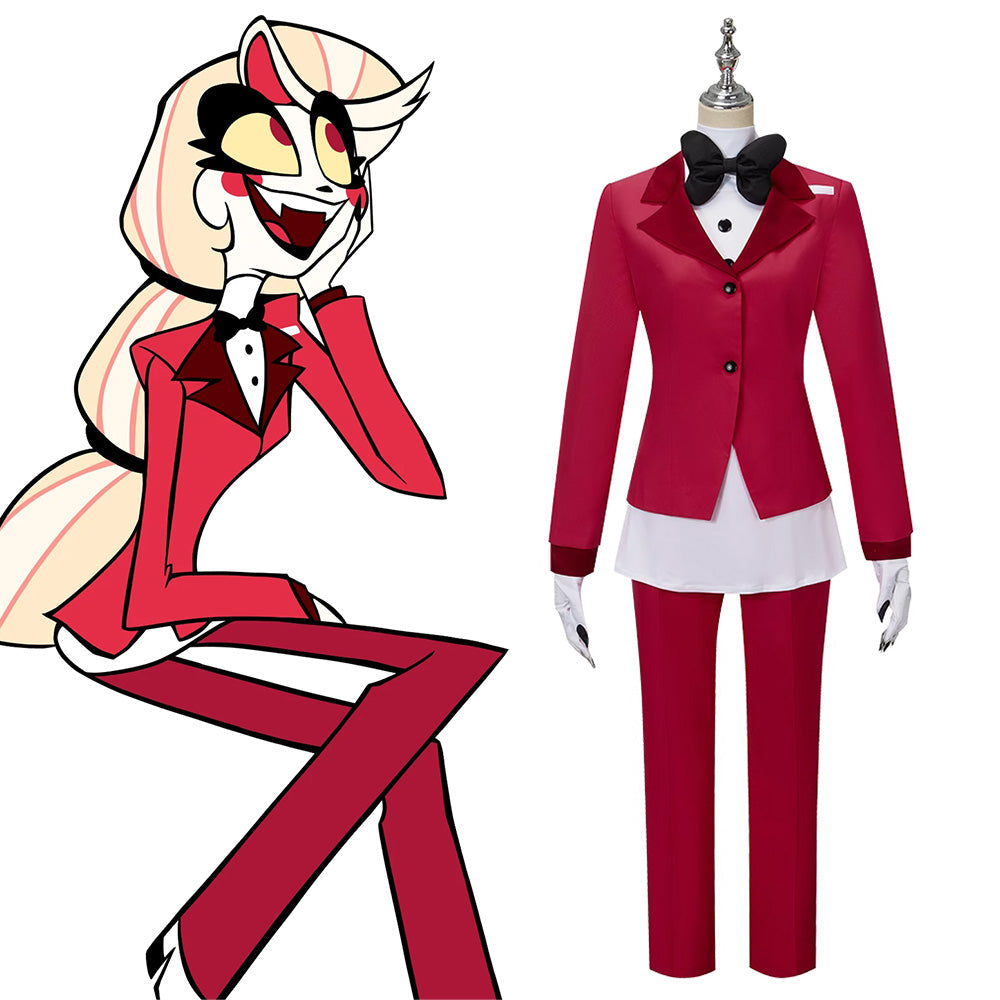 Hazbin Hotel Charlotte Morningstar Cosplay Costume Costume - Tophatter Daily Deals
