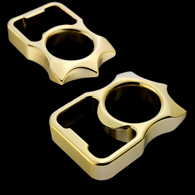 Brass Knuckle Duster Self-Defense Bottle Opener - Tophatter Daily Deals