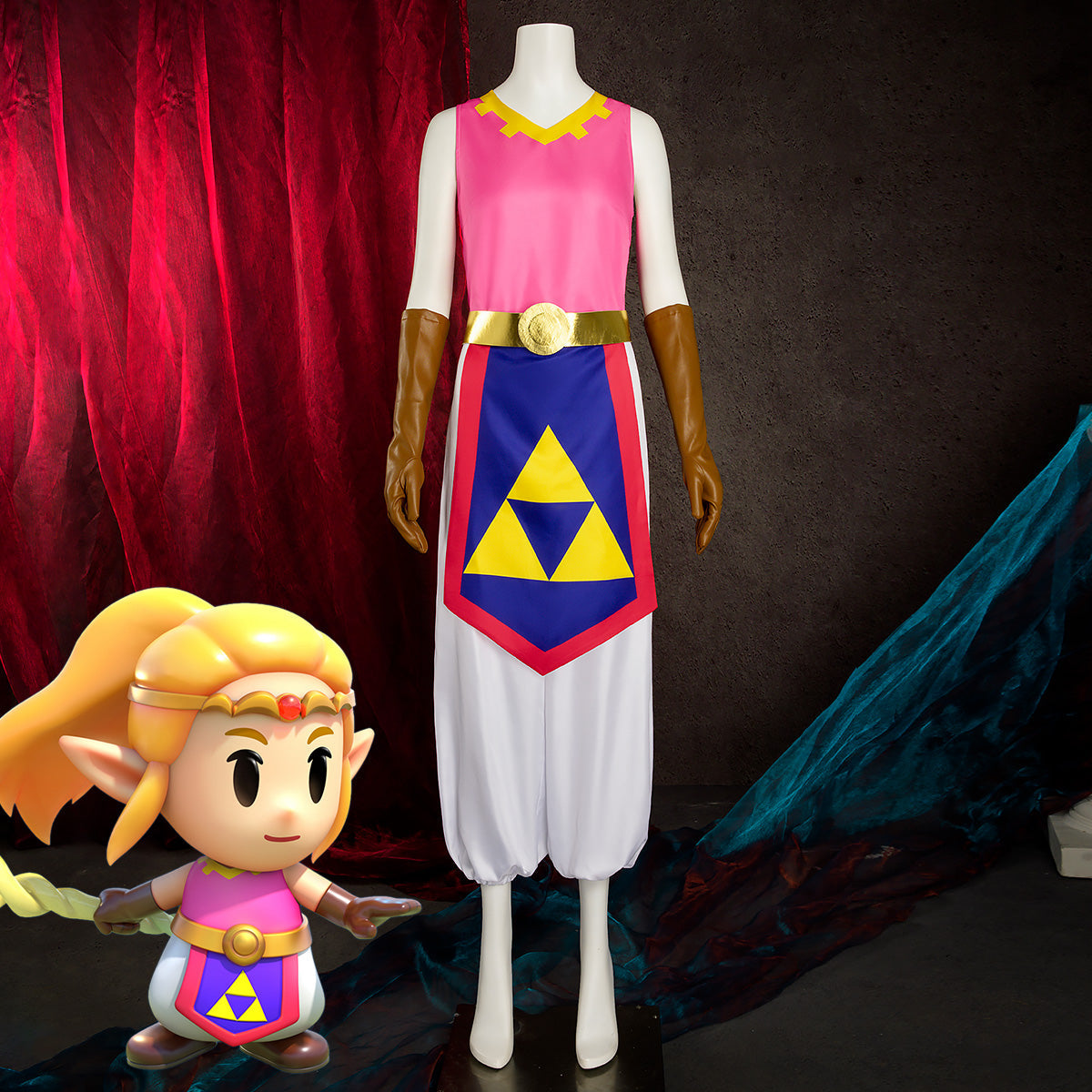TLOZ: Echoes of Wisdom Princess Hyrule Cosplay Costume Costume - Tophatter Daily Deals