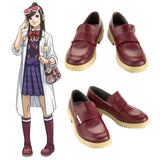 Ace Attorney Gyakuten Saiban Ema Skye Brown Cosplay Shoes Shoes/Boots - Tophatter Daily Deals