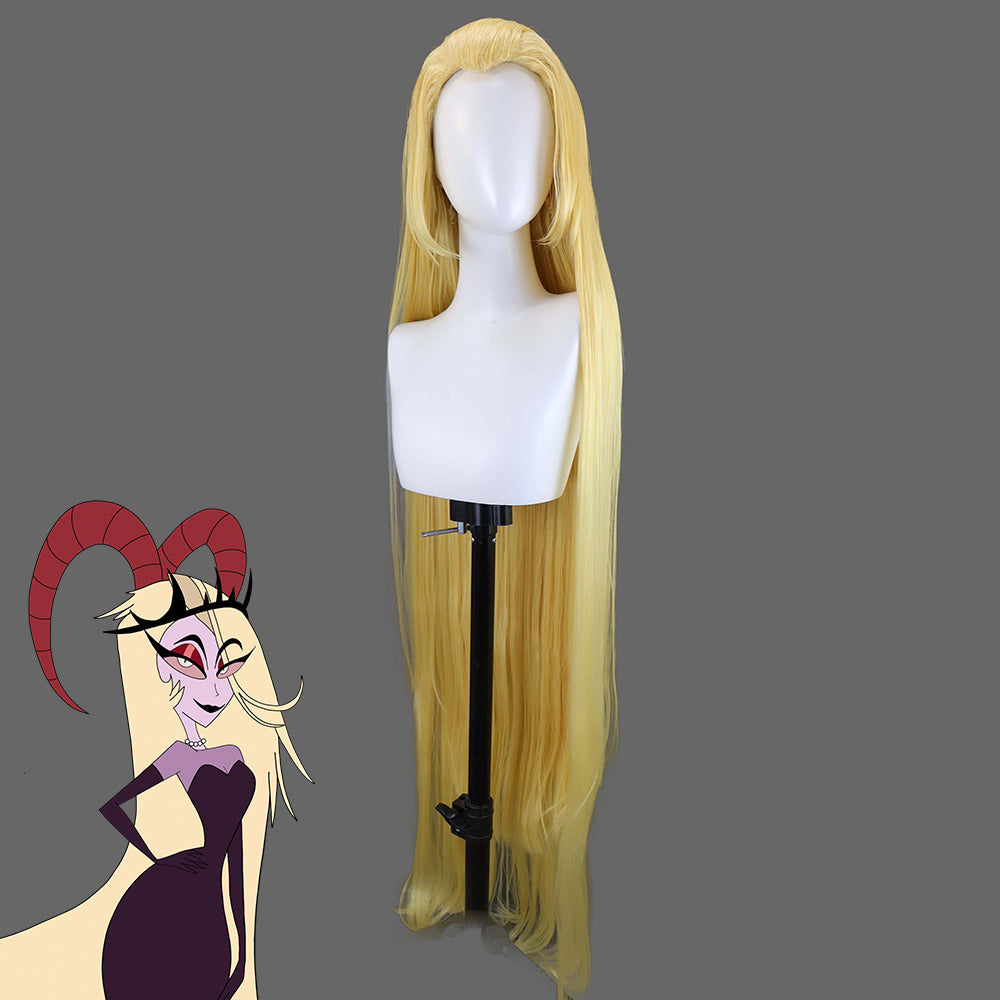 Hazbin Hotel Lilith Golden Cosplay Wig Wig - Tophatter Daily Deals