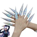 League Of Legends LOL 2020 KDA K/DA Evelynn Nails Accessory Prop Prop - Tophatter Daily Deals