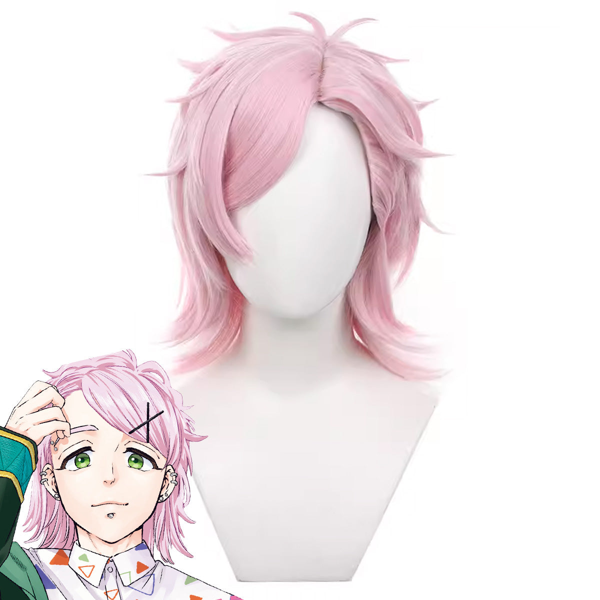 Wind Breaker Mitsuki Kiryu Pink Cosplay Wig Wig - Tophatter Daily Deals