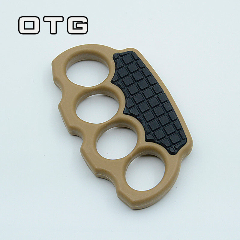 2022 New Polymer Full Finger Brass Knuckles Self Defense - Non Metal Brass Knuckles - Tophatter Daily Deals