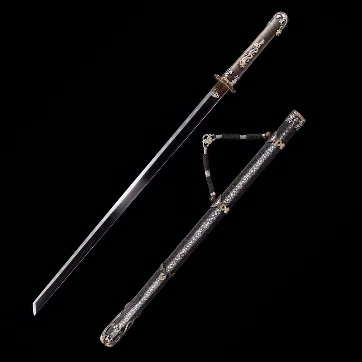 Water Dragon Pearl Tang Sword - Tophatter Daily Deals