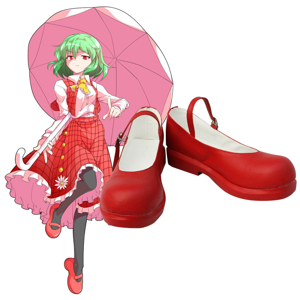 Touhou Project Kazami Yuuka Red Cosplay Shoes Shoes/Boots - Tophatter Daily Deals