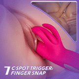 Mia Khalifa - Finger Snap Trigger and Tapping Vibrating Vibrator Vibrators - Tophatter Daily Deals
