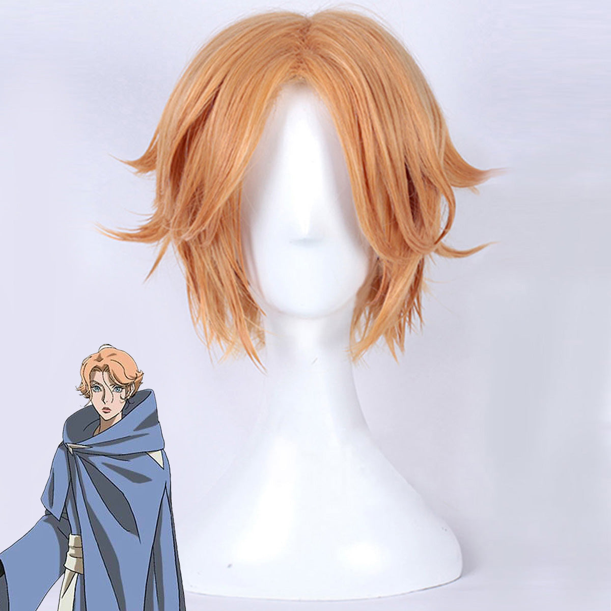 Castlevania Season 2 2018 Anime Sypha Belnades Light Orange Cosplay Wig Wig - Tophatter Daily Deals