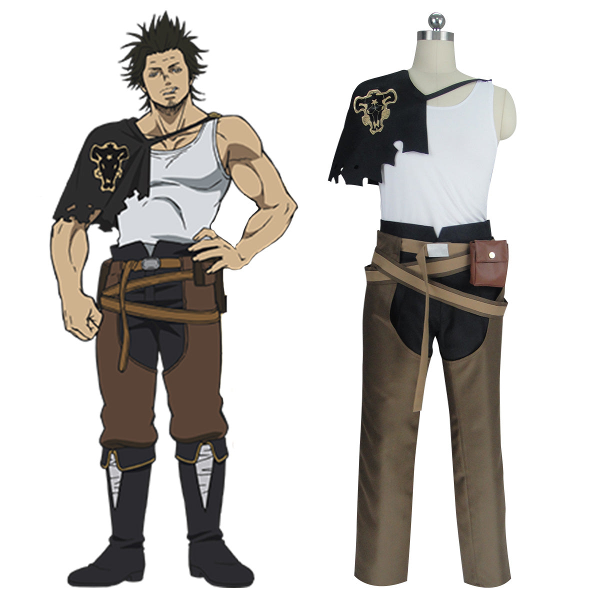 Black Clover Yami Sukehiro Cosplay Costume Costume - Tophatter Daily Deals