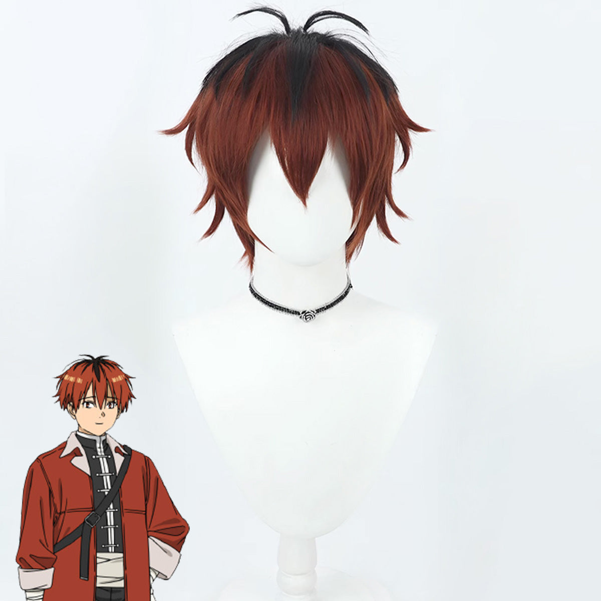 Frieren: Beyond Journey's End Stark Red Cosplay Wig Wig - Tophatter Daily Deals