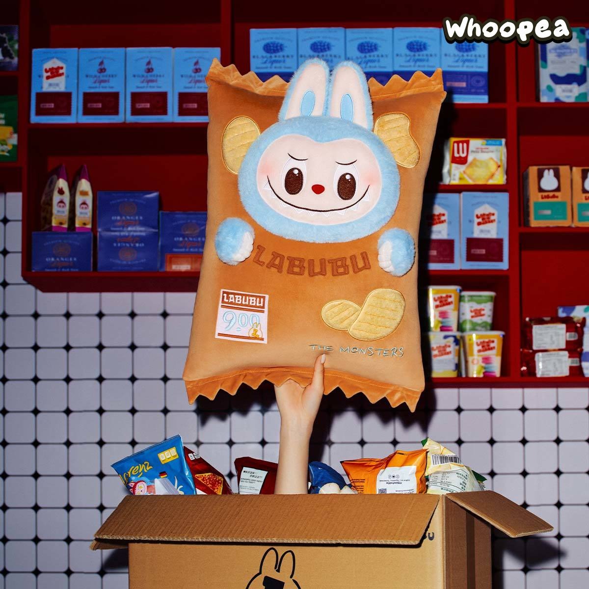 THE MONSTERS Wacky Mart Series-Pillow (Chips) - Tophatter Daily Deals