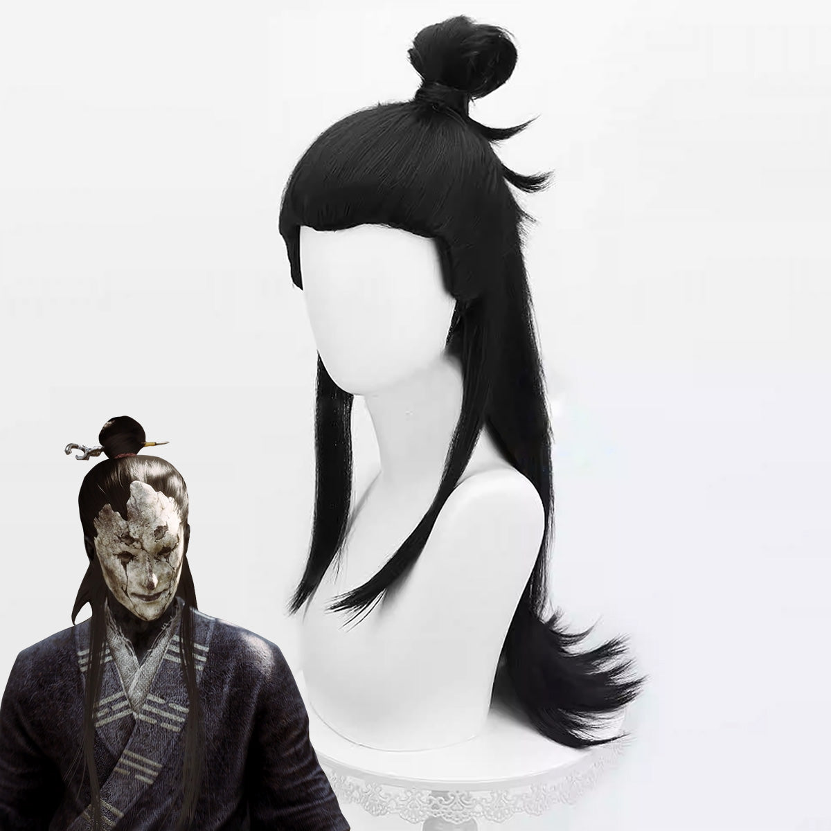 Black Myth: Wukong MI DAO REN Black Cosplay Wig Wig - Tophatter Daily Deals