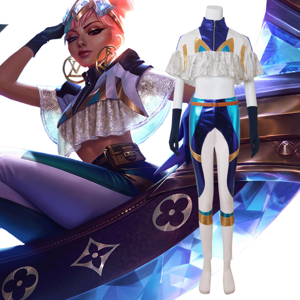 League of Legends LOL True Damage Qiyana Prestige Edition Cosplay Costume Costume - Tophatter Daily Deals