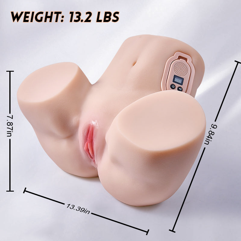 Kelly - 5 Sucking Vibrating Realistic Butt with Authentic Voice Masturbators - Tophatter Daily Deals