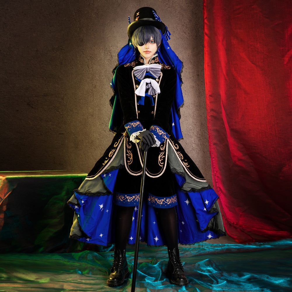 Black Butler Ciel Phantomhive 13th Anniversary Dress Cosplay Costume Costume - Tophatter Daily Deals