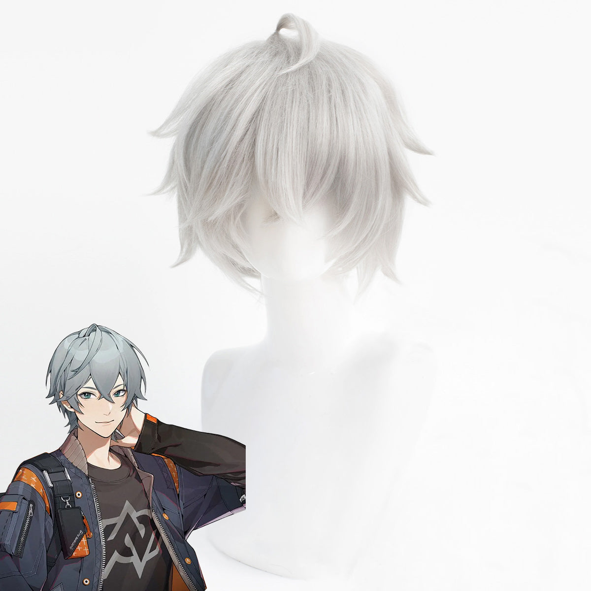 Zenless Zone Zero Random Play Play Wise Silver Cosplay Wig Wig - Tophatter Daily Deals