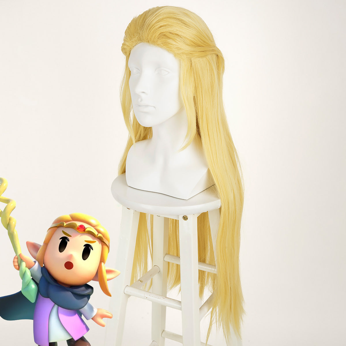 TLOZ: Echoes of Wisdom Princess Golden Cosplay Wig Wig - Tophatter Daily Deals