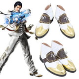 Tekken 8 Claudio Serafino White Cosplay Shoes Shoes/Boots - Tophatter Daily Deals