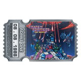 Transformers: The Movie – Limited Edition 40th Anniversary Metal Replica Movie Ticket Collectible Replica - Tophatter Daily Deals