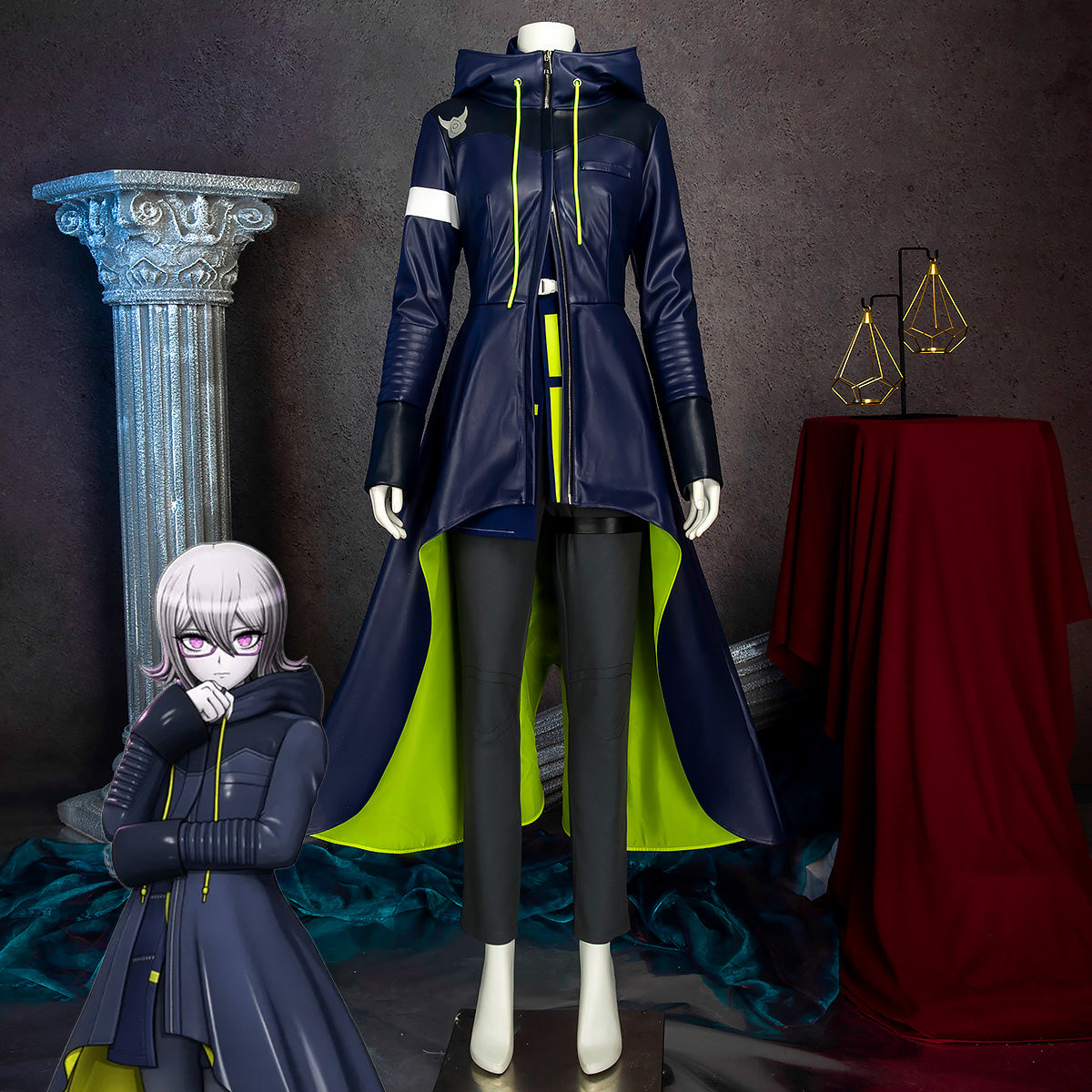 Enigma Archives Master Detective Archives: RAIN CODE Halara Nightmare Cosplay Costume Costume - Tophatter Daily Deals