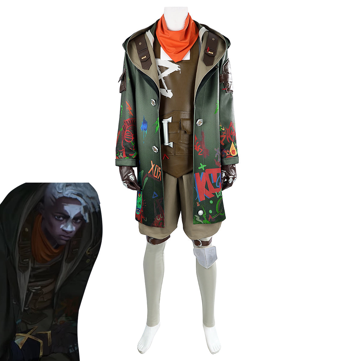 Arcane Season 2 League of Legends LOL Ekko Cosplay Costume Costume - Tophatter Daily Deals