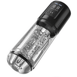 Iron Man - 9 Vibration & Sucking Automatic Blowjob Male Stroker Black Masturbation Cup - Tophatter Daily Deals