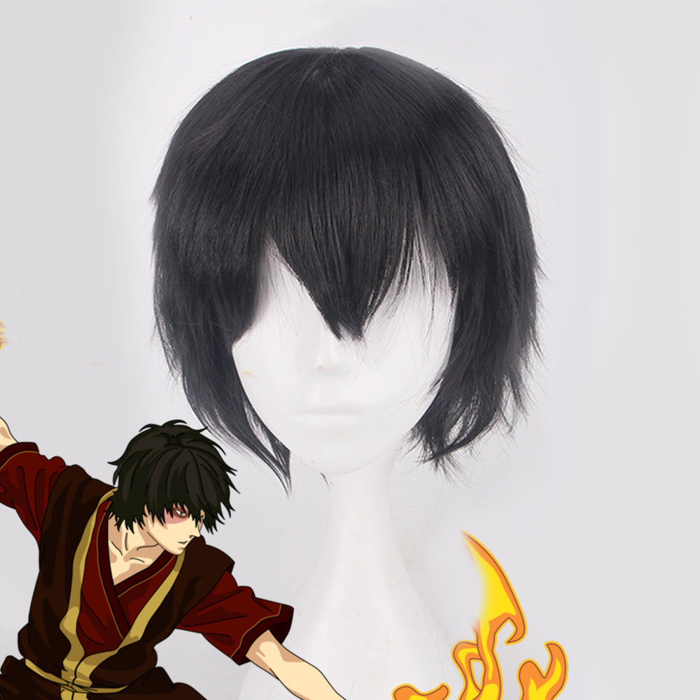 Avatar: The Last Airbender Prince Zuko Black Cosplay Wig Wig - Tophatter Daily Deals