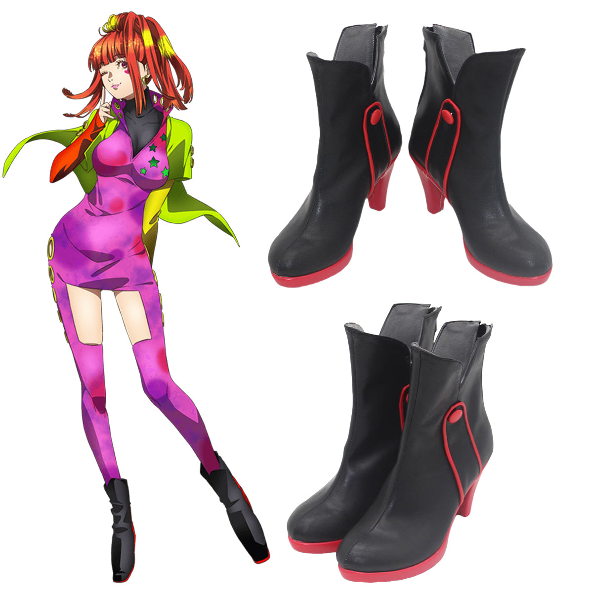Gnosia Anime SQ Cosplay Shoes Shoes/Boots - Tophatter Daily Deals