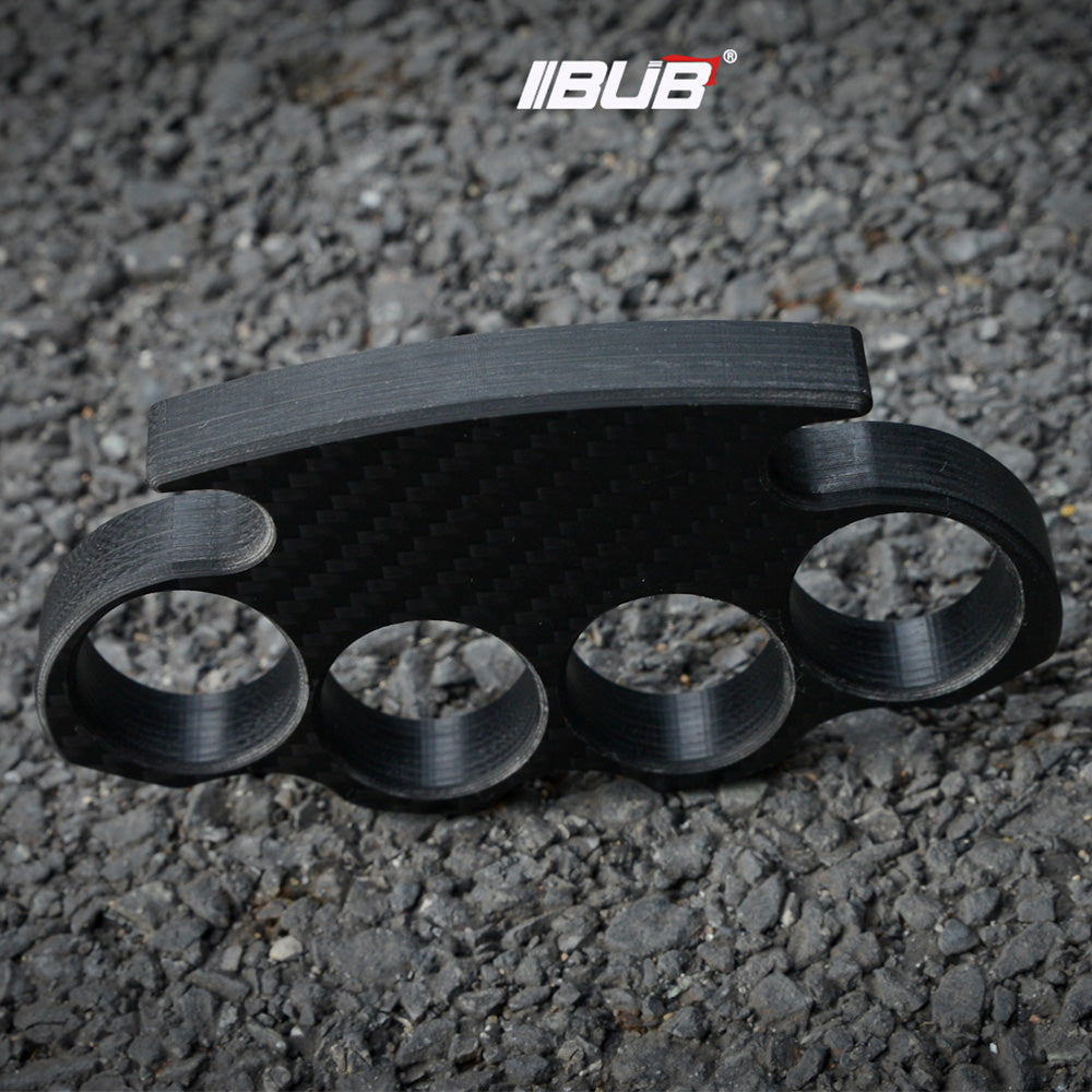 BUB Carbon Fiber Fingerless Knuckle Duster - Tophatter Daily Deals