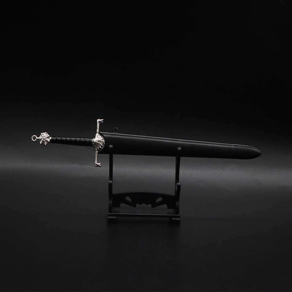 Black Fire Sword With Display Holder - Tophatter Daily Deals