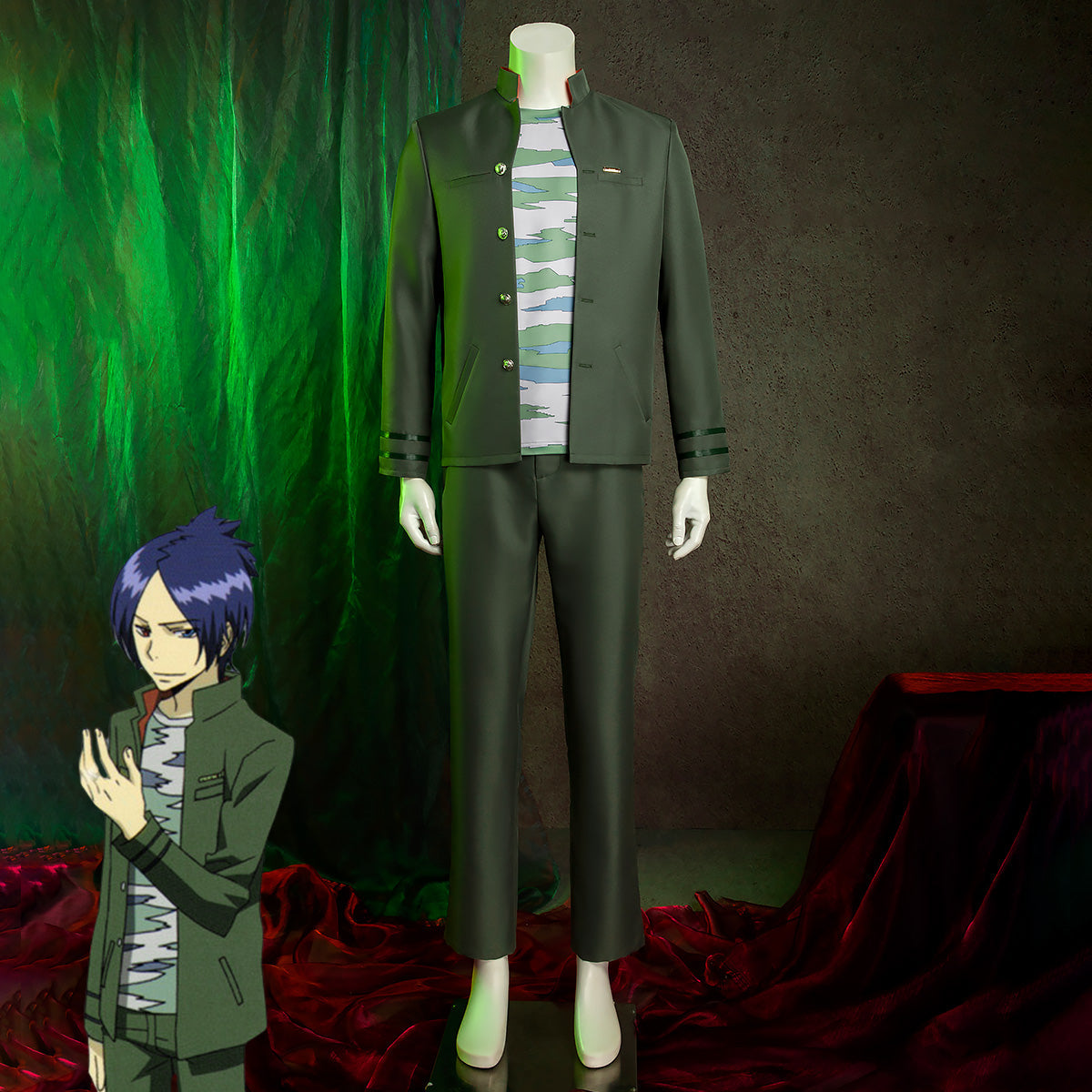 Katekyo Hitman Reborn! Kokuyo School Uniform Cosplay Costume - Tophatter Daily Deals