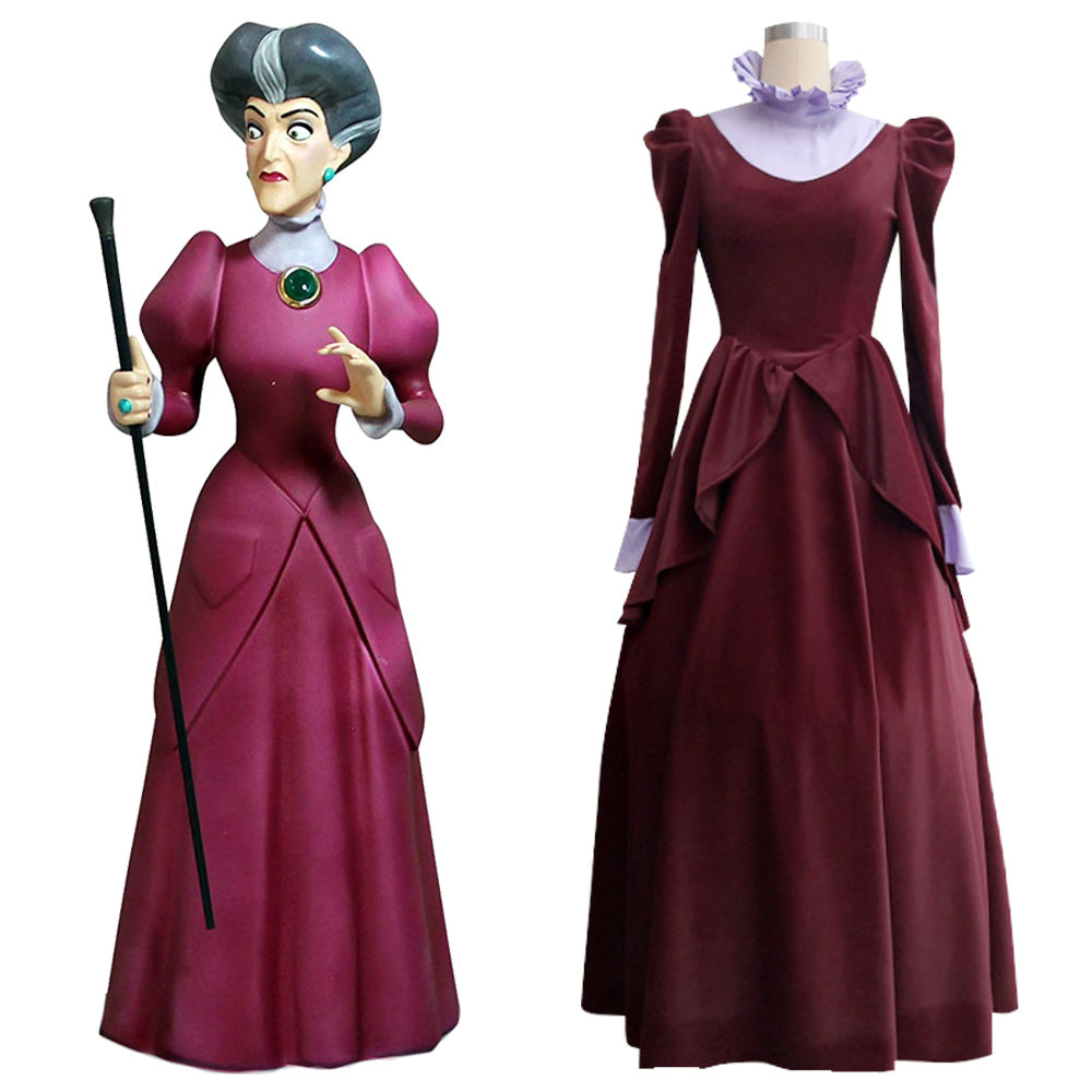 Disney Cinderella Lady Tremaine Wicked Stepmother Cosplay Costume - Tophatter Daily Deals