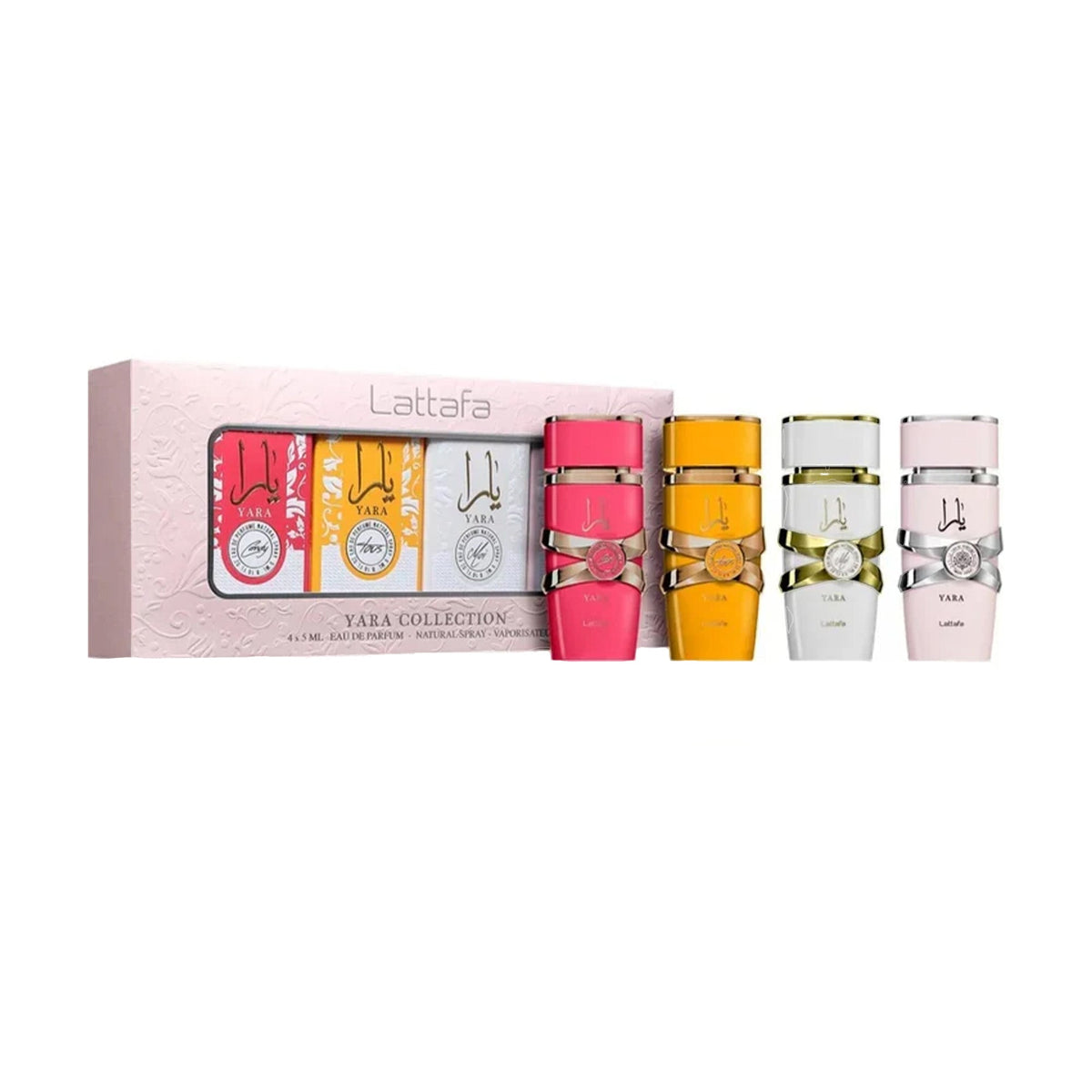 Lattafa Yara Mini Collection Eau De Parfum 5.0ml Gift Set