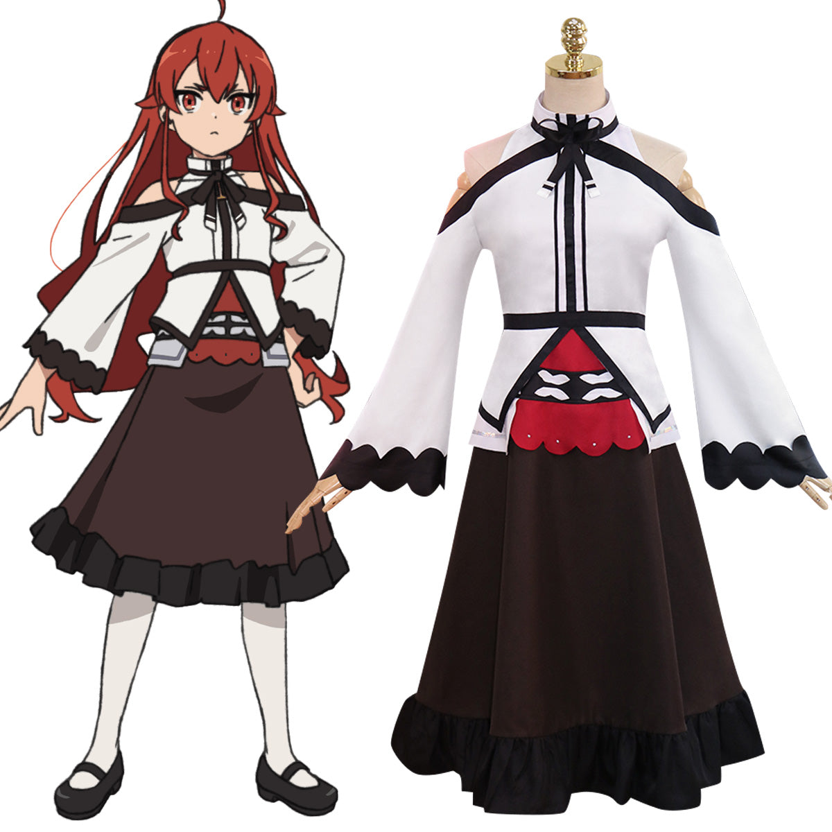 Mushoku Tensei: Jobless Reincarnation Eris Boreas Greyrat Cosplay Costume Costume - Tophatter Daily Deals