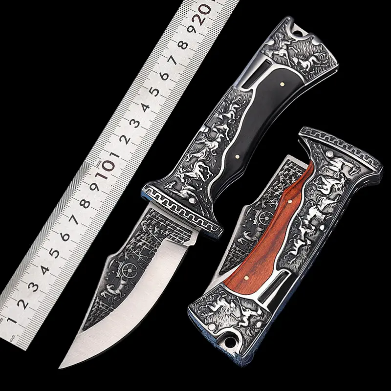 Wolf head self-defense sharp fruit knife - Tophatter Daily Deals